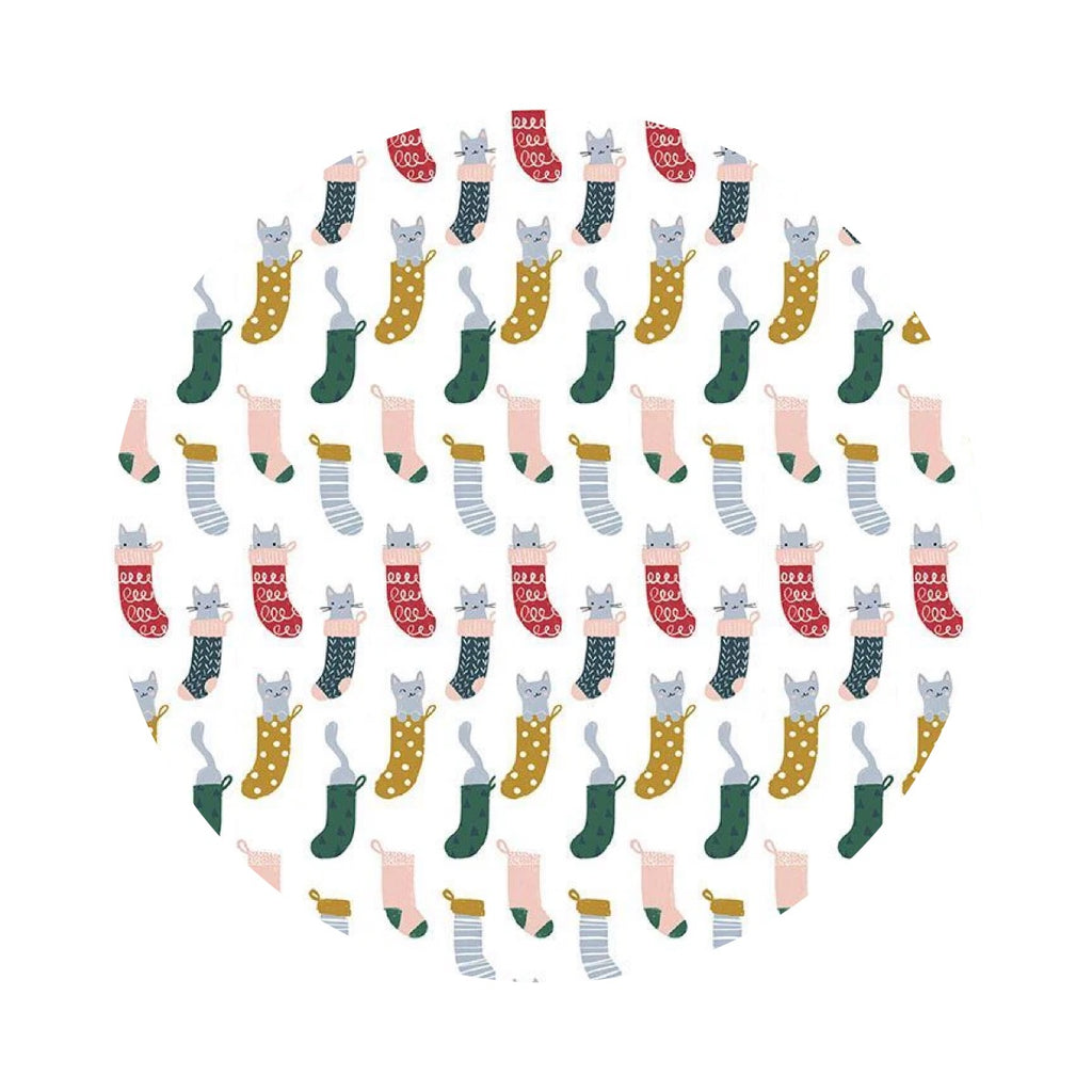 Kitty Stockings - Sweater Weather Collection - Dear Stella Fabrics