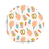 Snacks in Pearl - Ticket to Ride Collection - Dear Stella Fabrics