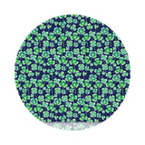 3 meters left! - Clover on Navy - Somebunny to Love Collection - Dear Stella Fabrics