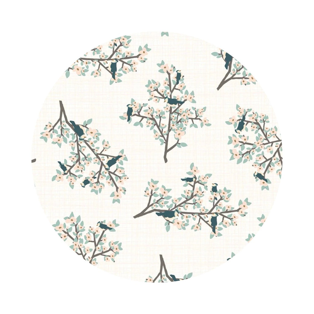 Branches in White - From Far and Wide Collection - Kate & Birdie Paper Co.