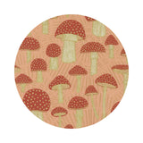 Mushrooms in Blossom with Gold Metallic - Meadowmere Collection - Gingiber for Moda Fabrics