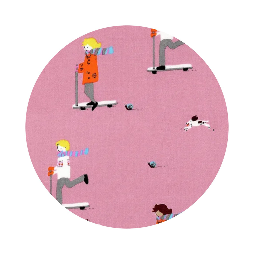 Scoot in Foxglove - Pips Collection - Moda Fabrics