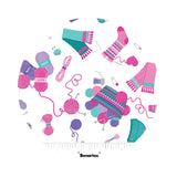 Hand Knitted in White - Love Ewe More Collection - Kanvas Studio - Benartex