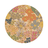 Mimi in Blush Metallic Canvas - English Rose Collection by Rifle Paper Co. - Cotton + Steel Fabrics