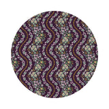 2.5 meters left! - Wildwood Vines in Aubergine with Gold Metallic - Dahlia Collection by Rifle Paper Co. - Cotton + Steel Fabrics