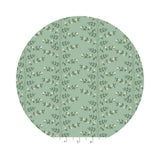 Climbing Vines in Sage Metallic - Dahlia Collection by Rifle Paper Co. - Cotton + Steel Fabrics