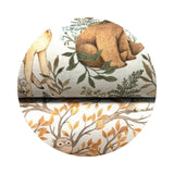 1 meter left! - Hoot in Mist - Forest Dreams Collection - Dear Stella Fabrics