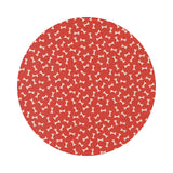 1.5 meters left! - Fetch in Red - Dog Daze Collection - Moda Fabrics