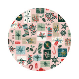 1 meter left! - Opening Presents in Blush Pink Metallic - Merry Memories Collection - RJR Fabrics