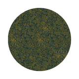 Menagerie Champagne in Evergreen Metallic Cotton - Basics by Rifle Paper Co. - Cotton + Steel Fabrics