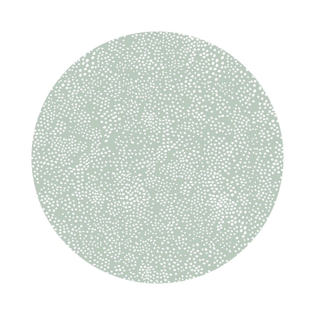 Menagerie Champagne in Mint Cotton - Basics by Rifle Paper Co. - Cotton + Steel Fabrics