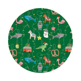 Sleighin It in Fir - Cat's Pajamas Collection - Dear Stella Fabrics
