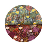 3.5 meters left! - Enchanted Forest in Blue Grass - Myth + Dream Collection - Cotton + Steel