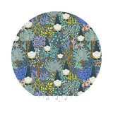 3.5 meters left! - Enchanted Forest in Blue Grass - Myth + Dream Collection - Cotton + Steel