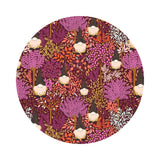 3 meters left! - Enchanted Forest in Ruby Shade - Myth + Dream Collection - Cotton + Steel