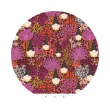 3 meters left! - Enchanted Forest in Ruby Shade - Myth + Dream Collection - Cotton + Steel