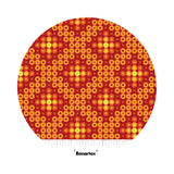 Crossweave in Tangerine - Stitchy Collection - Contempo Studio - Benartex