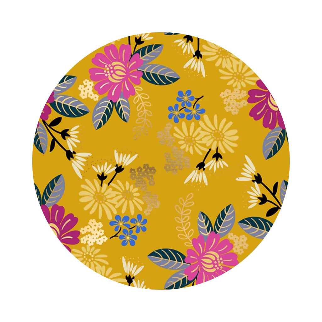 Eminence in Goldenrod Metallic - Reign Collection - Rashida Coleman-Hale for Ruby Star Society