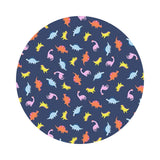 .5 meters left! - Dinosaur Toss in Navy - Hear Me Roar Collection - Dear Stella Fabrics