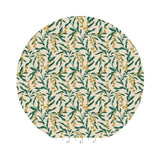 Lily in Cream Cotton with Metallic - Vintage Garden by Rifle Paper Co. - Cotton + Steel Fabrics