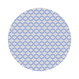2 meters left! - Emma in Light Blue Cotton with Metallic - Vintage Garden by Rifle Paper Co. - Cotton + Steel Fabrics