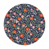 Primrose Rayon in Navy - Strawberry Fields by Rifle Paper Co. - Cotton + Steel Fabrics