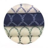 Re-stock! - Laurel Cotton in Navy - Strawberry Fields by Rifle Paper Co. - Cotton + Steel Fabrics