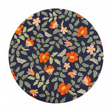 Primrose in Navy Cotton - Strawberry Fields by Rifle Paper Co. - Cotton + Steel Fabrics