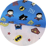 Justice League Girl Heroes Toss in Pink - Character Nursery Collection - Camelot Fabrics