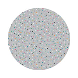 1.5 meters left! - Festive Snowfall in Gray - Daschund Through the Snow Collection - Camelot Fabrics