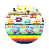 3 meters left! - Food Trucks - Taco 'bout It Collection - Camelot Fabrics