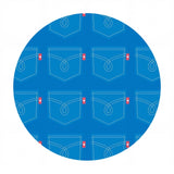 Farm Pockets in Blue - Down on the Farm Collection - Riley Blake Designs