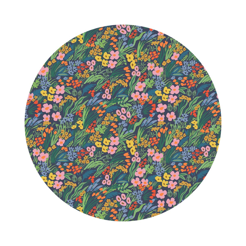 Re-stock! - Lea in Blue - Bramble by Rifle Paper Co. - Cotton + Steel Fabrics