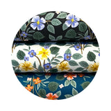 2.5 meters left! - Briar in Navy - Bramble by Rifle Paper Co. - Cotton + Steel Fabrics