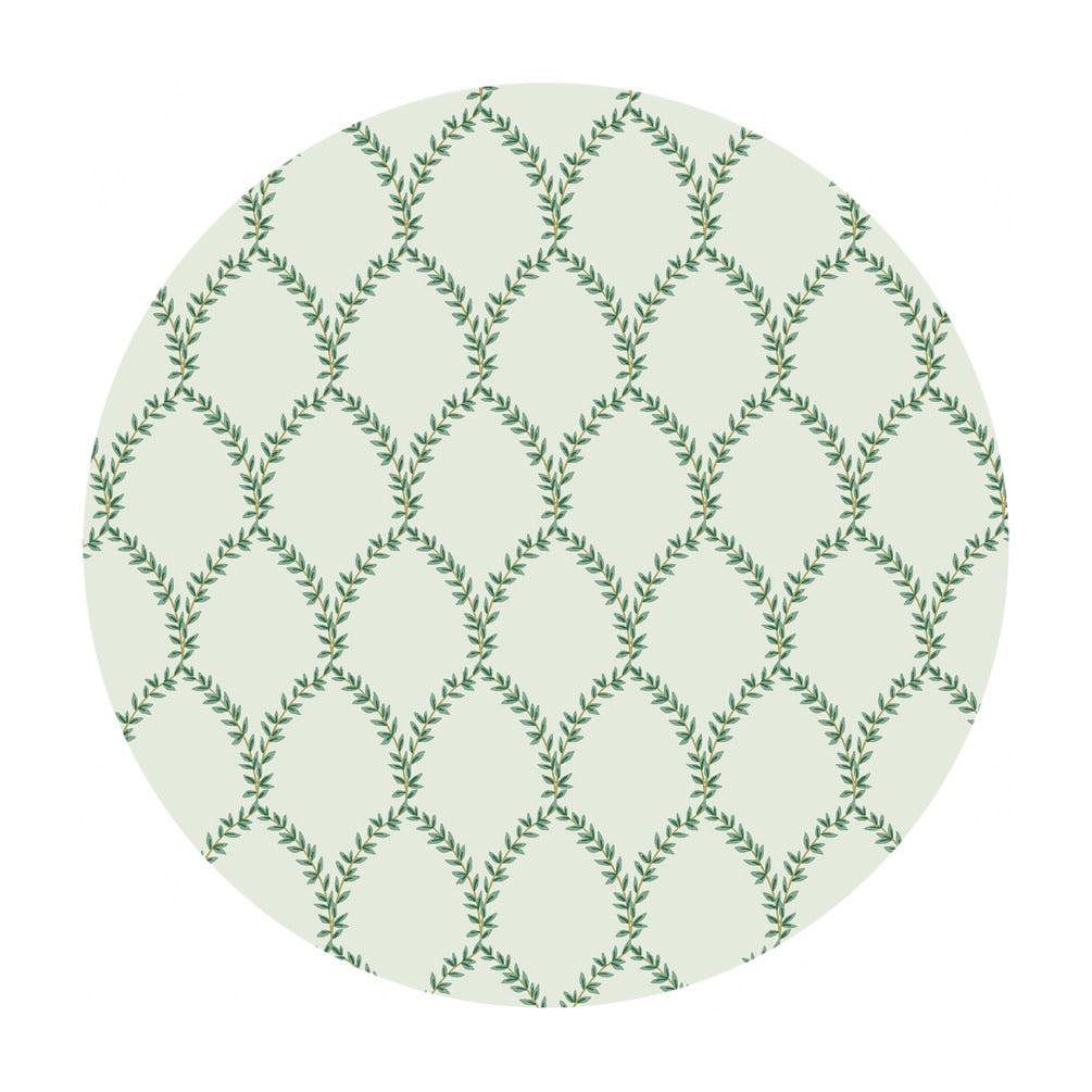 3.5 meters left! - Laurel Cotton in Mint - Strawberry Fields by Rifle Paper Co. - Cotton + Steel Fabrics