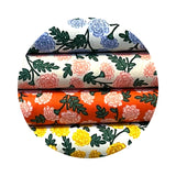 1 meter left! - Dianthus in Blush - Bramble by Rifle Paper Co. - Cotton + Steel Fabrics