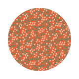 Daphne in Red Metallic - Bramble by Rifle Paper Co. - Cotton + Steel Fabrics
