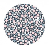 Playful Floral in Midnight - Floral Menagerie Collection - Camelot Fabrics