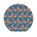 2.5 meters left! - Briar in Navy - Bramble by Rifle Paper Co. - Cotton + Steel Fabrics