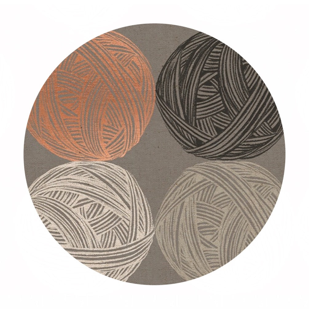 1 meter left! - Wound Up Wool in Canvas Metallic - Purl Collection - Sarah Watts - Ruby Star Society