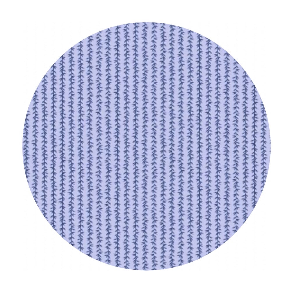 Laurel Stripe Cotton in Chambray - Strawberry Fields by Rifle Paper Co. - Cotton + Steel Fabrics