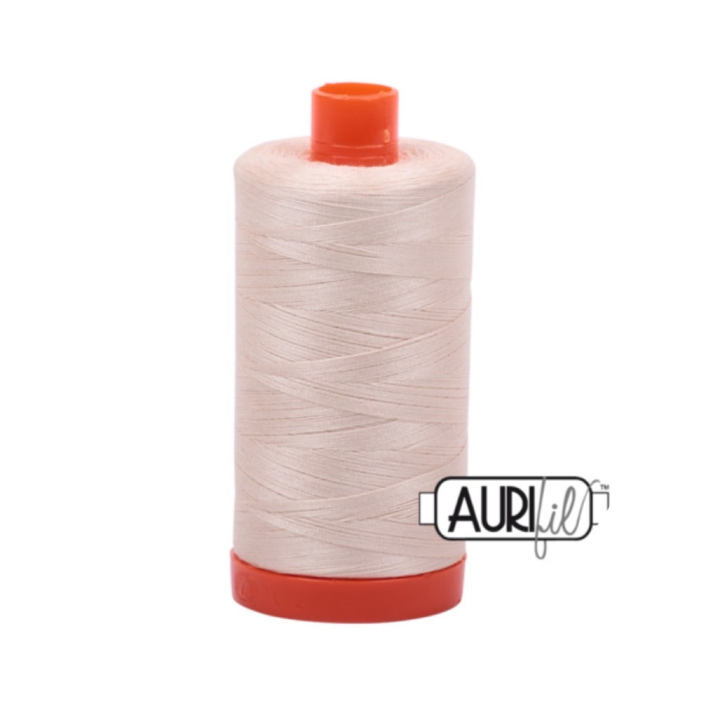 Aurifil Thread - 50wt Large Spool - 2000 Light Sand