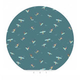 3 meters left! - Surf's Up in Teal - Riptide Collection - Riley Blake Designs