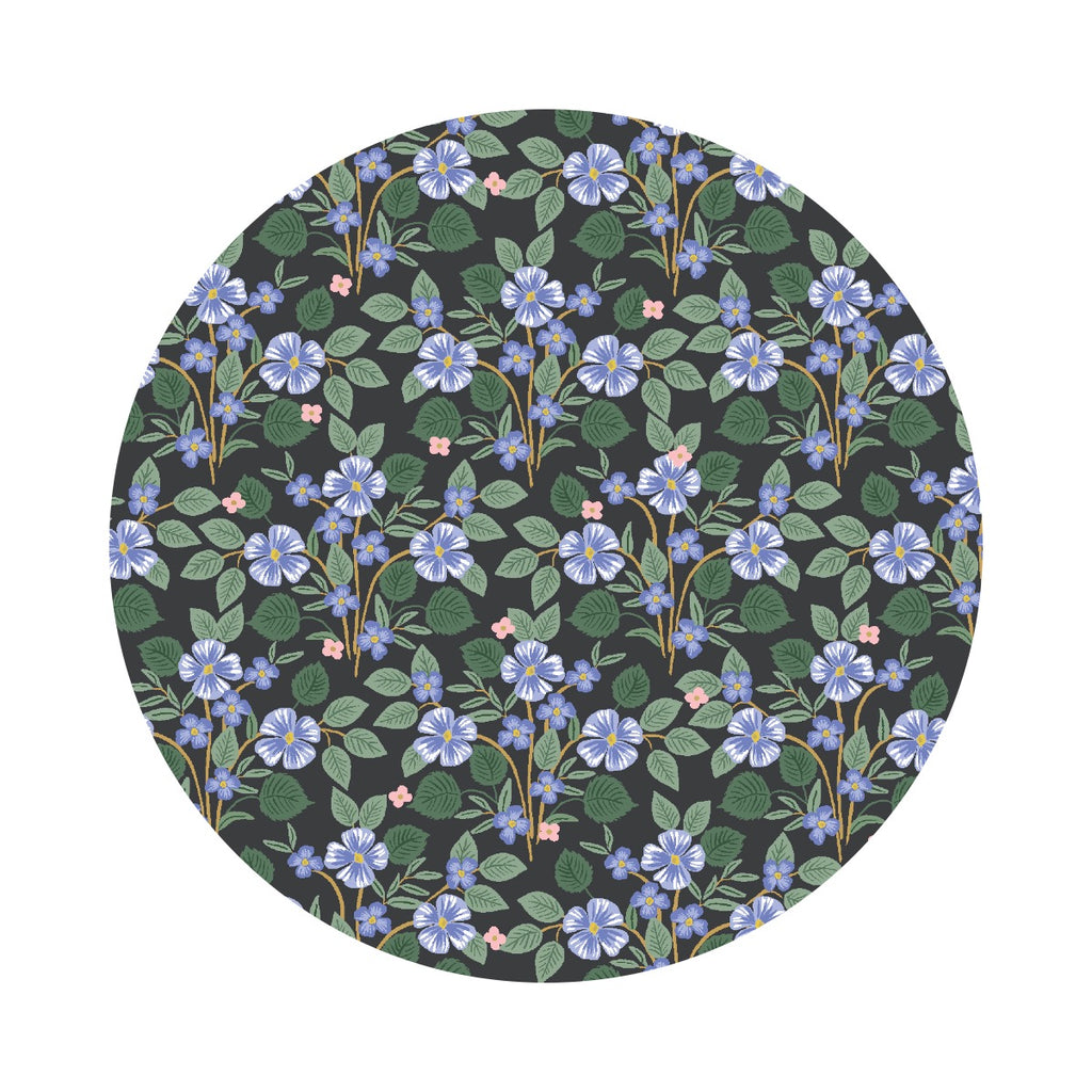 Re-stock! - Briar in Black - Bramble by Rifle Paper Co. - Cotton + Steel Fabrics