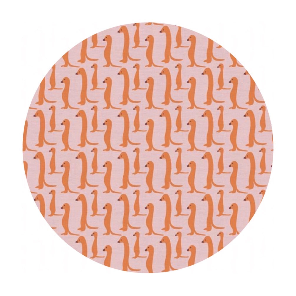4 meters left! - Meerkat - Animal Kingdom - Paintbrush Studio Fabrics