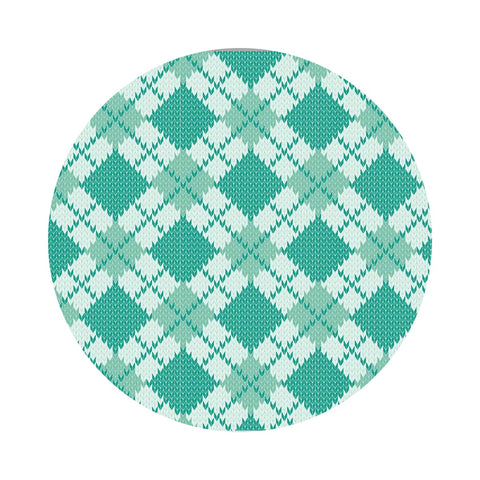 Argyle in Frost - Forest Friends Collection - Riley Blake Designs