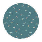 3 meters left! - Surf's Up in Teal - Riptide Collection - Riley Blake Designs