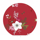 1 meter left! - Main in Red - Holly Holiday Collection - Riley Blake Designs