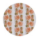 3.5 meters left! - Tiger Vines in Light Gray - Tiger Lily Trail Collection - Paintbrush Studio Fabrics