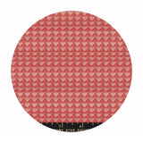 3.5 meters left! - Mountains in Warm Red - Warp & Weft Wovens Collection - Alexia Abegg - Ruby Star Society